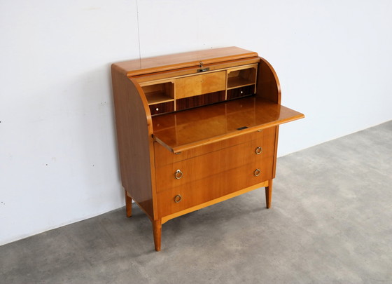 Image 1 of Vintage Zweedse Secretaire