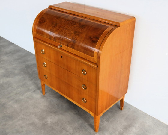 Image 1 of Vintage Zweedse Secretaire