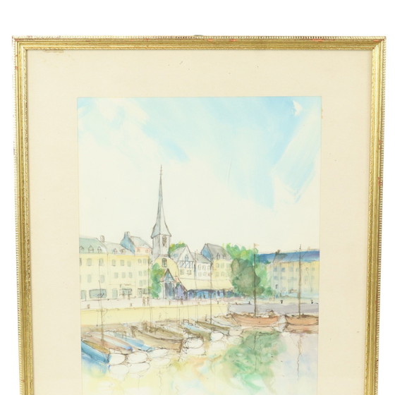 Image 1 of Schilderijtje Aquarel 1989