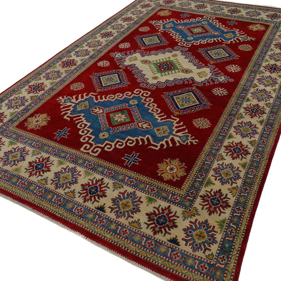 Image 1 of Kazak - 316 x 195 cm - Handgeknoopt vloerkleed