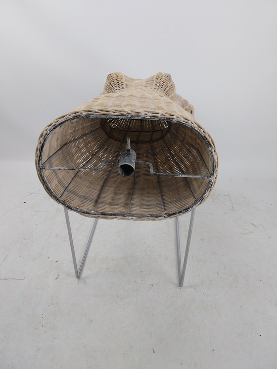 Image 1 of 1 x rattan buste paspop wit 1980s 