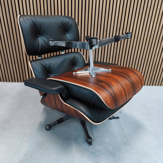 Image 1 of Vitra Eames Lounge Chair XL + Ottoman Rio Palissander