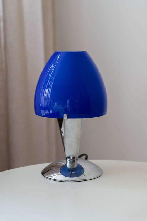 Image 1 of Kobalt Blauwe Ikea Vintage Sextett Tafellamp