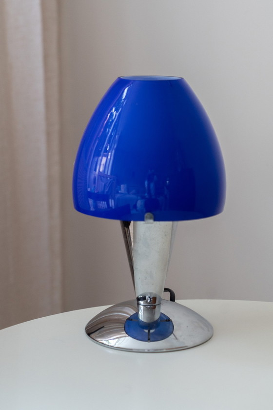 Image 1 of Kobalt Blauwe Ikea Vintage Sextett Tafellamp