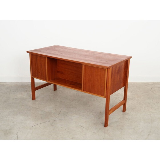 Image 1 of Teakhouten bureau, Deens ontwerp, jaren 1970, productie: Denemarken