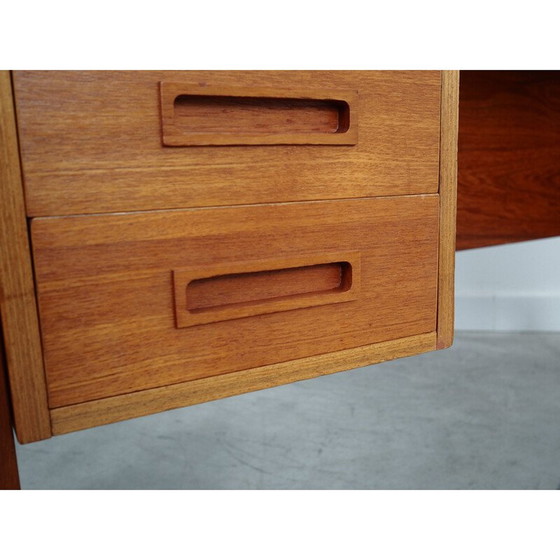 Image 1 of Teakhouten bureau, Deens ontwerp, jaren 1970, productie: Denemarken