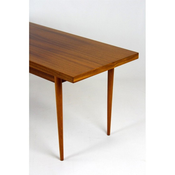 Image 1 of Vintage mahonie salontafel voor Up Zavody, Tsjechië 1969