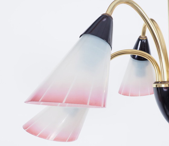 Image 1 of Vintage messing kroonluchter