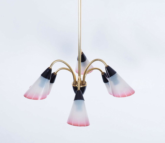 Image 1 of Vintage messing kroonluchter