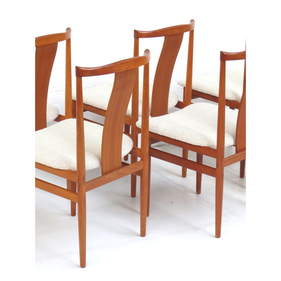 Image 1 of 6x Henning Sørensen eetkamerstoelen, set