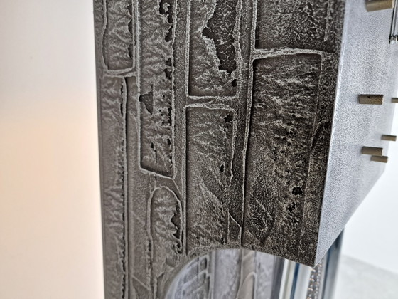 Image 1 of Vintage brutalistische staande klok