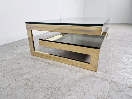 Image 1 of Vintage Belgochrom 23kt salontafel