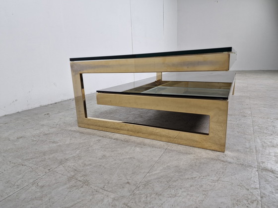 Image 1 of Vintage Belgochrom 23kt salontafel