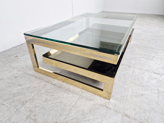 Image 1 of Vintage Belgochrom 23kt salontafel