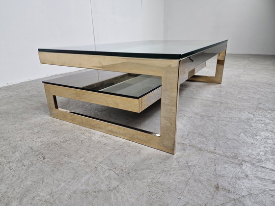 Image 1 of Vintage Belgochrom 23kt salontafel