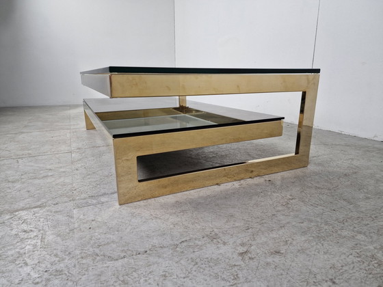 Image 1 of Vintage Belgochrom 23kt salontafel