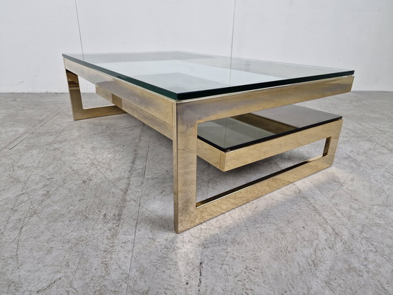 Image 1 of Vintage Belgochrom 23kt salontafel