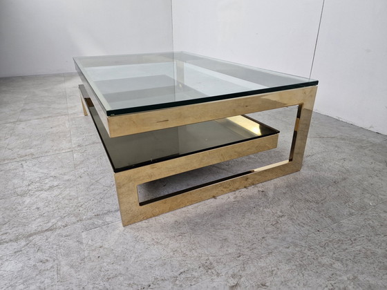 Image 1 of Vintage Belgochrom 23kt salontafel