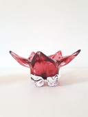 Murano roze glazen schaal