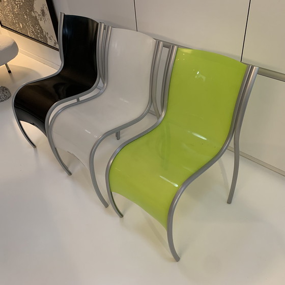 Image 1 of 3x Kartell FPE Stoelen