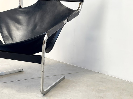 Image 1 of Pierre Paulin F444 fauteuil, jaren 60