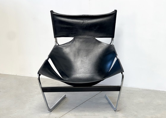 Image 1 of Pierre Paulin F444 fauteuil, jaren 60