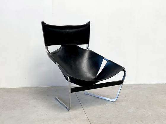 Image 1 of Pierre Paulin F444 fauteuil, jaren 60