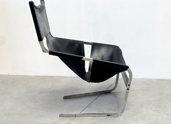 Image 1 of Pierre Paulin F444 fauteuil, jaren 60