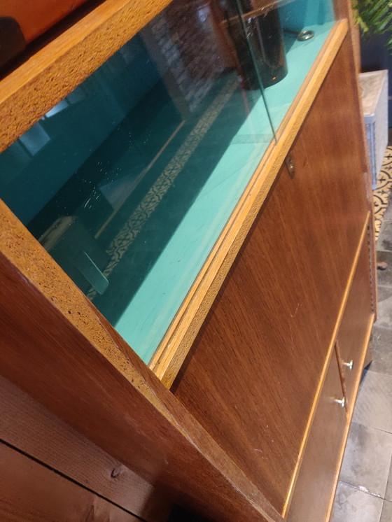 Image 1 of Vintage secretaire/klepkast