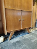 Vintage secretaire/klepkast