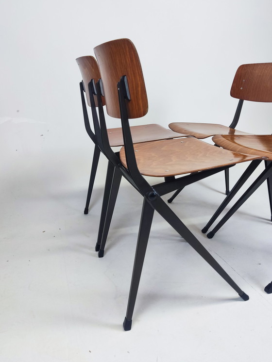 Image 1 of 4x Ynske Kooistra Marko eetkamerstoelen