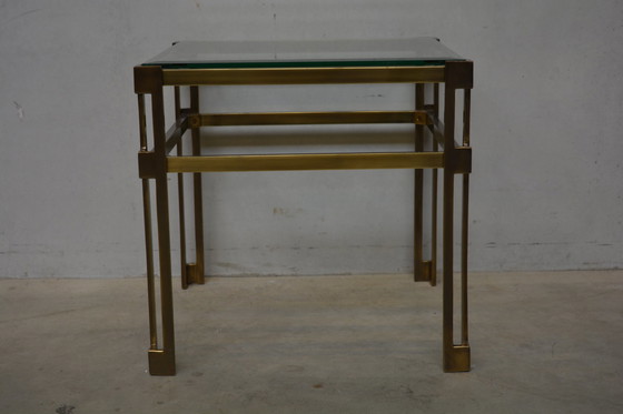 Image 1 of 2x Vintage Bronze / Messing bijzettafels