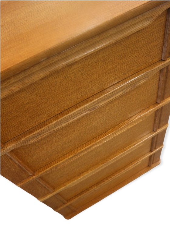 Image 1 of Vintage ladekast met 5 lades gemaakt in de jaren '70