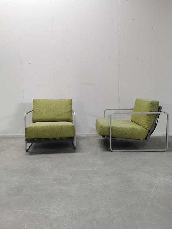 Image 1 of 2x Zurigo' fauteuils By Alfredo HäBerli & Christophe Marchand