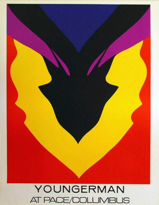 Jack Youngerman - At Pace/Columbus zeefdruk