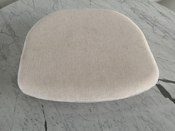 Image 1 of 2x Vervangend Kussen Tulip Armchair - Creme kleur