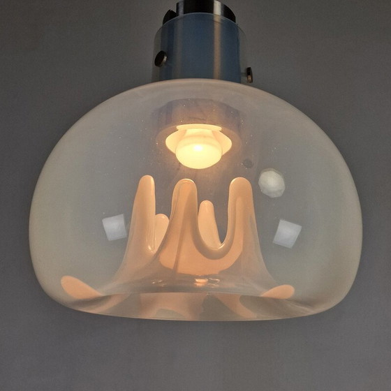 Image 1 of Vintage Murano glazen hanglamp door Toni Zuccheri voor VeArt, Italië 1970