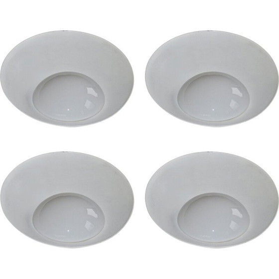 Image 1 of Set van 4 vintage "Airport" wandlampen van Vilhelm Lauritzen voor Louis Poulsen