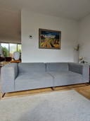 Living Divani Wall 2 elementen bank en hocker