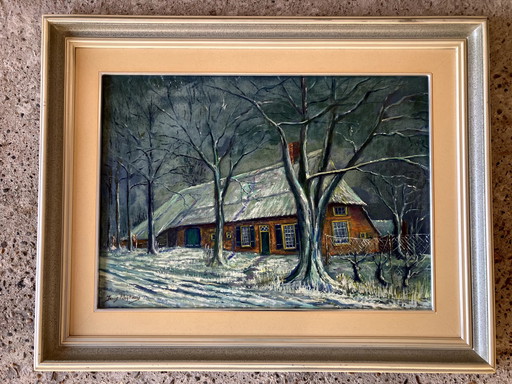 Winters Stilleven Janus Kluijtmans 1919 - 2004