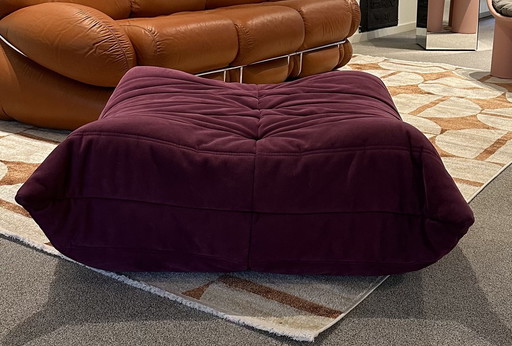 Ligne Roset Togo Poef/Ottoman - Alacantra Lila