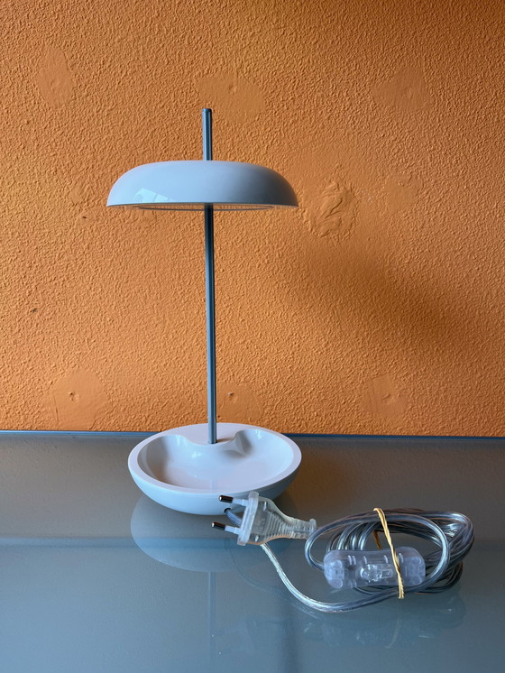 Image 1 of Vintage Ikea Witte Lekaryd Tafellamp Lamp