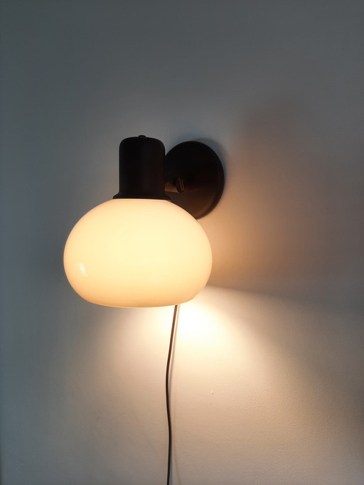 Vintage Herda Wandlamp, Jaren 70 Lamp, Mushroomlamp