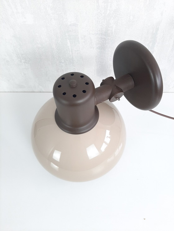 Image 1 of Vintage Herda Wandlamp, Jaren 70 Lamp, Mushroomlamp