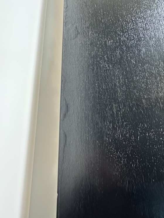 Image 1 of Usm Haller T59 Zwart Laminaat en Chroom Stalen Tafel