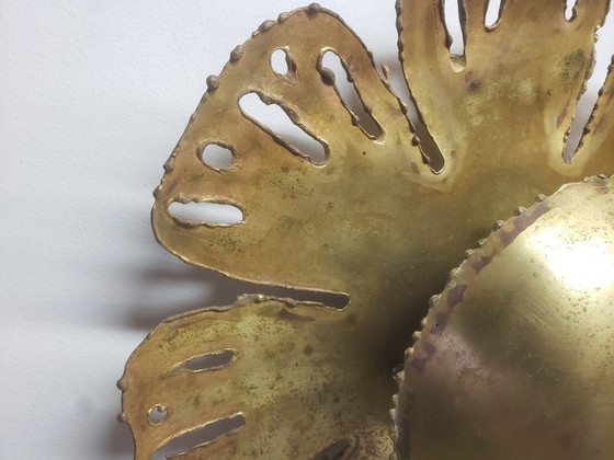 Image 1 of Svend Aage Holm, Paar Scandinavische "Bloem" Wandlampen, 1960