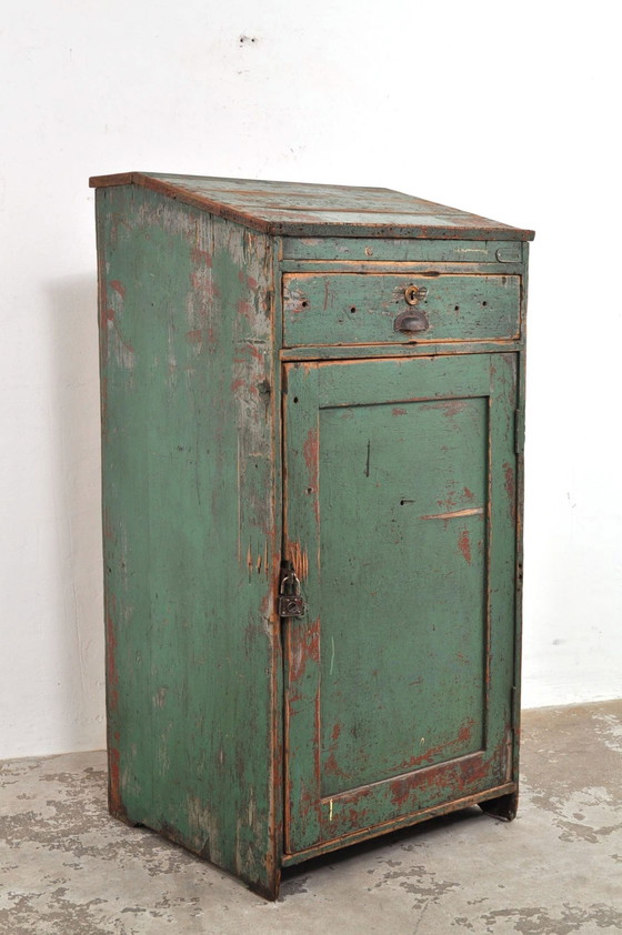 Image 1 of Vintage Houten Kast Of Katheder, Jaren 50