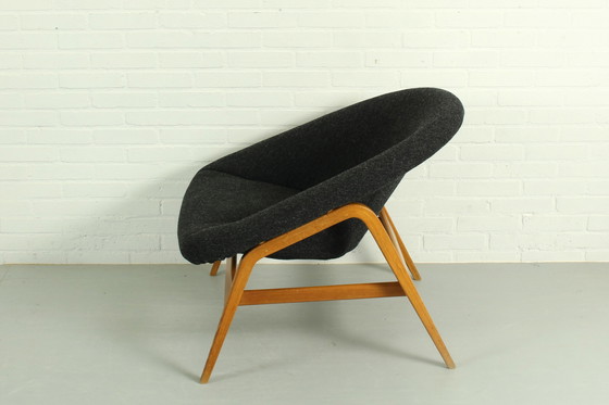 Image 1 of Hartmut Lohmeyer voor Artifort fauteuil Model 118 'Columbus', Nederland 1955