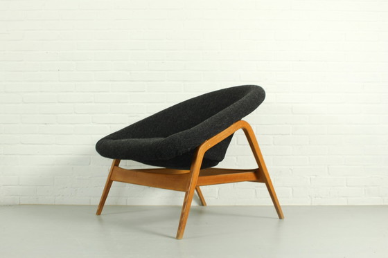 Image 1 of Hartmut Lohmeyer voor Artifort fauteuil Model 118 'Columbus', Nederland 1955