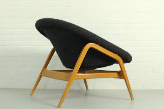 Image 1 of Hartmut Lohmeyer voor Artifort fauteuil Model 118 'Columbus', Nederland 1955